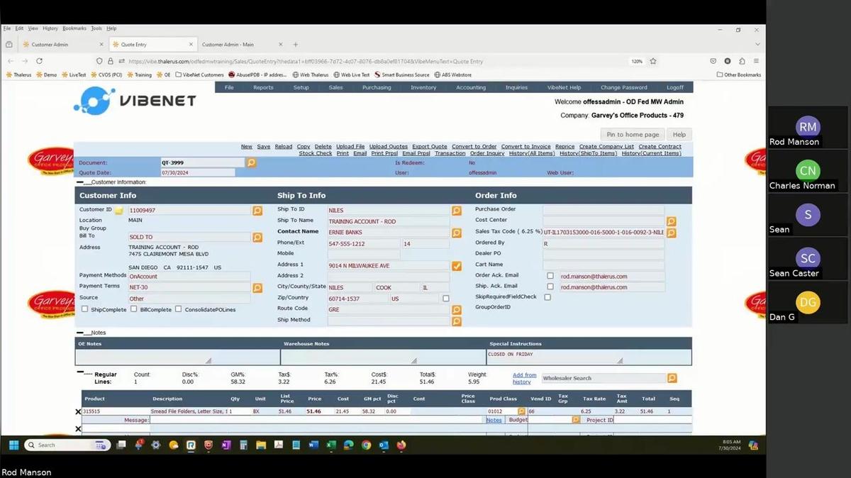 Garveys_30 - Tax Exempt conversion file
