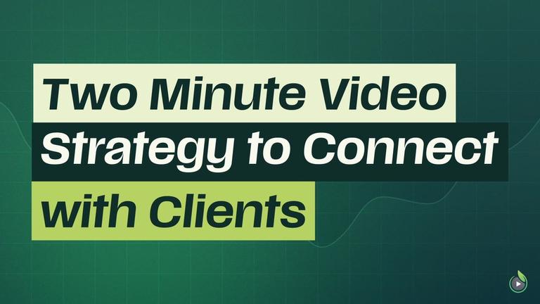 Short 1: The Two Minute Video Strategy