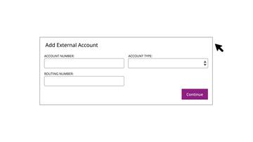 Add &amp; Verify External Accounts