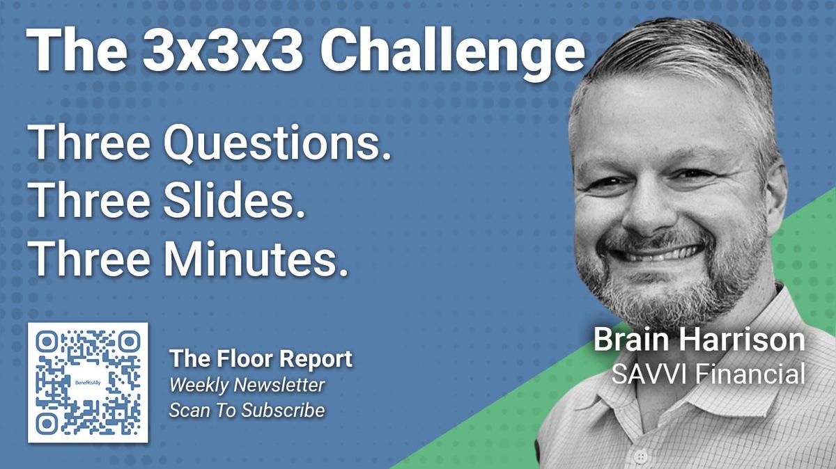 SAVVI Financial - 3x3x3 Challenge with Brian Harrison