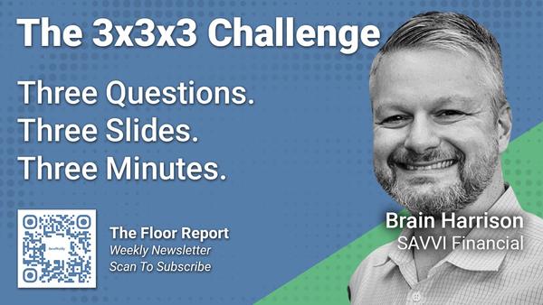 SAVVI Financial - 3x3x3 Challenge with Brian Harrison