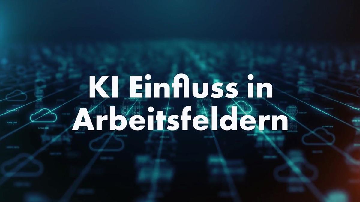 KI Einfluss in Arbeitsfeldern