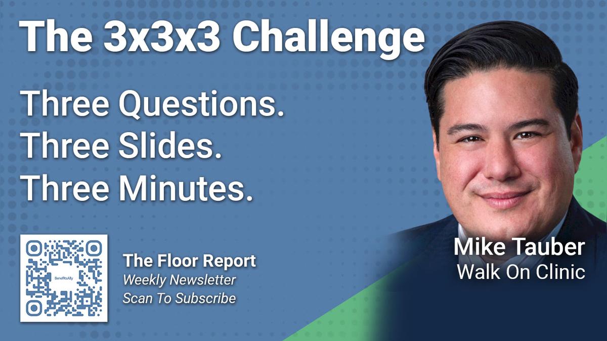 Walk On Clinic - 3x3x3 Challenge With Mike Tauber