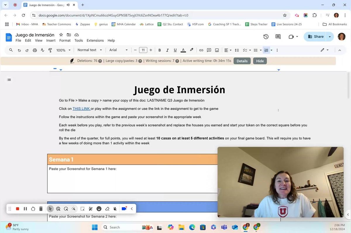 Juego de Inmersión Proyecto Final