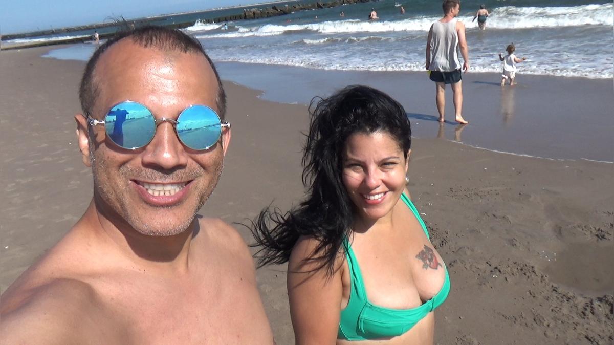 Behind the scenes at the beach