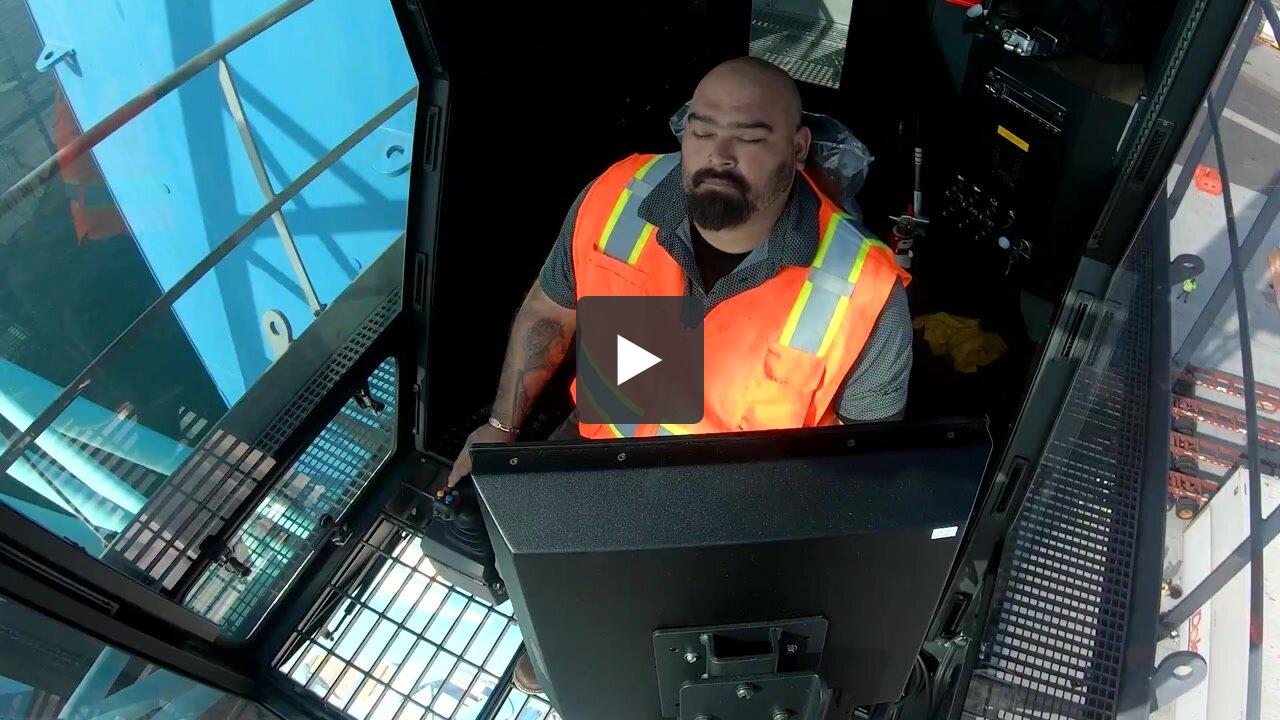 Mobile Harbor Crane Rescue Drill - San Diego | Training Videos