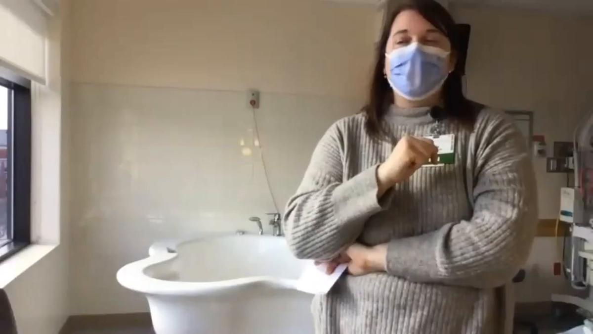 Birthing Center Tour at UVM Medical Center
