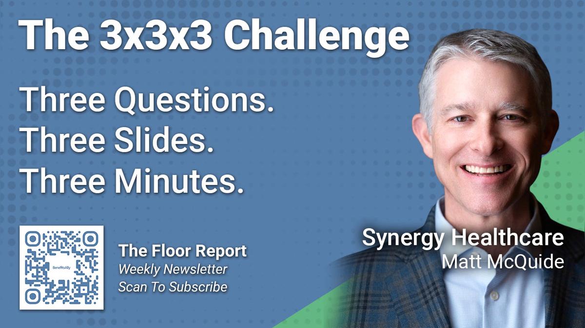 Synergy Healthcare - 3x3x3 Challenge with Matt McQuide