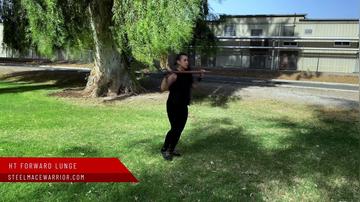 Horizontal Top Forward Lunge