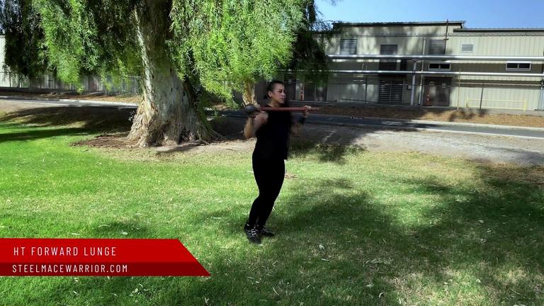 Horizontal Top Forward Lunge