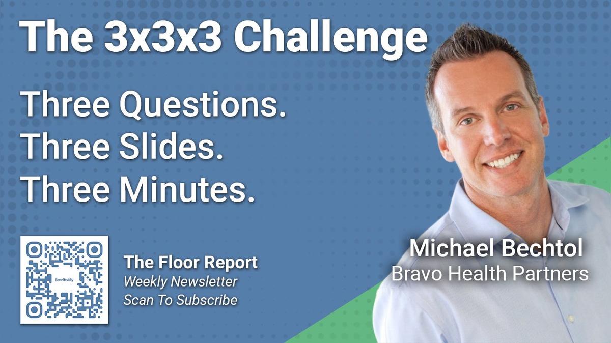 Bravo Health Partners - 3x3x3 Challenge With Mike Bechtol