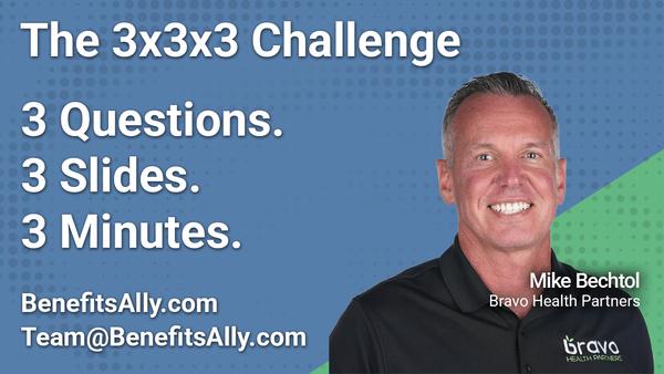 Bravo Health Partners - 3x3x3 Challenge With Mike Bechtol