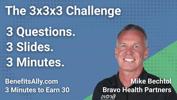 Bravo Health Partners - 3x3x3 Challenge With Mike Bechtol