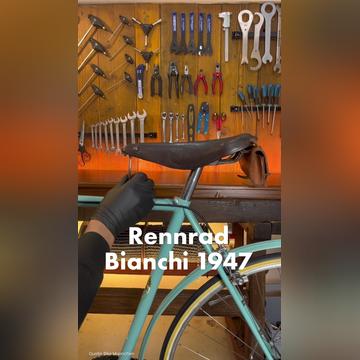 2_Bike_Muenchen_Mountainbike Trek 2010 vs. Rennrad Bianchi 1947