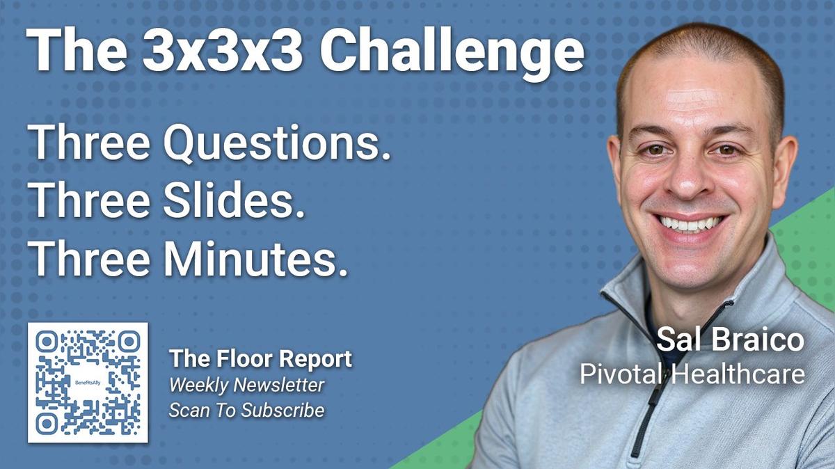 Pivotal Health - 3x3x3 Challenge With Sal Braico