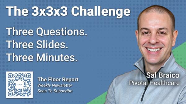 Pivotal Health - 3x3x3 Challenge With Sal Braico