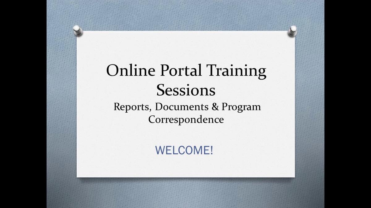 09 - Reports, Documents &amp; Program Correspondence.mp4