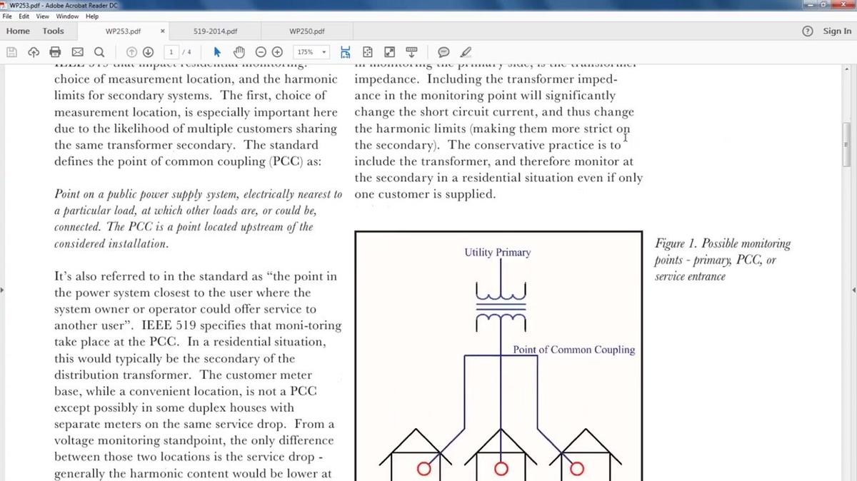 Preview Video Part 1: IEEE 519 Harmonics in Residential Locations