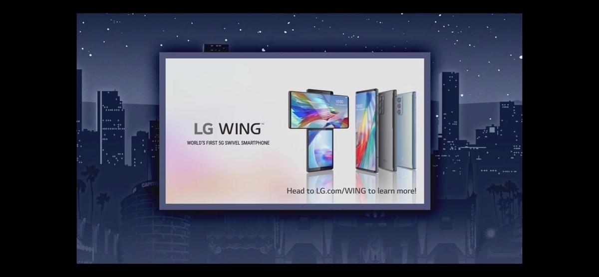 LG Wing Jimmy Kimmel Live