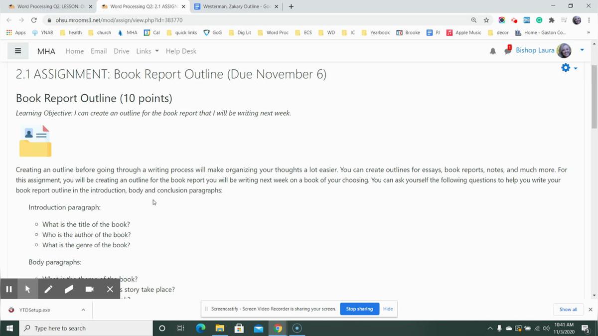 Book Report Outline.mp4