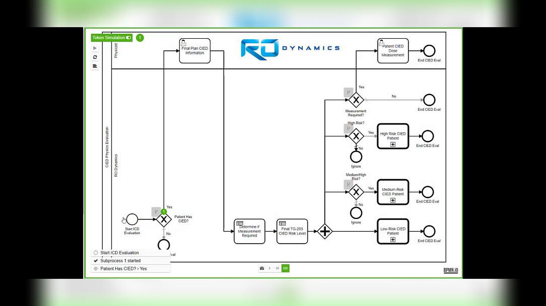 Automated TG-203 Cardiac Implanted Electronic Device Workflow