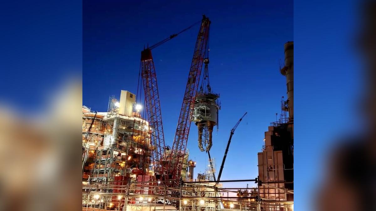 FCC Reactor &amp; Regan Head Remove and Replace