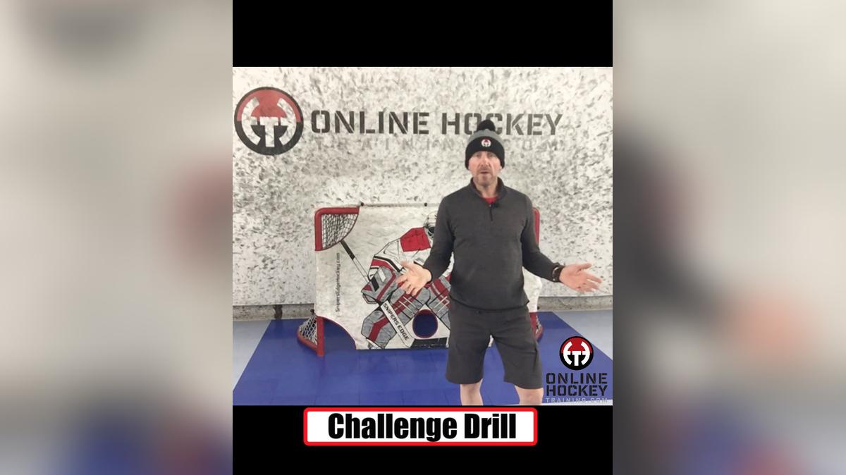 &quot;Challenge Drill&quot; 6 Puck Alternate FH &amp; Bkhd Shots.mp4
