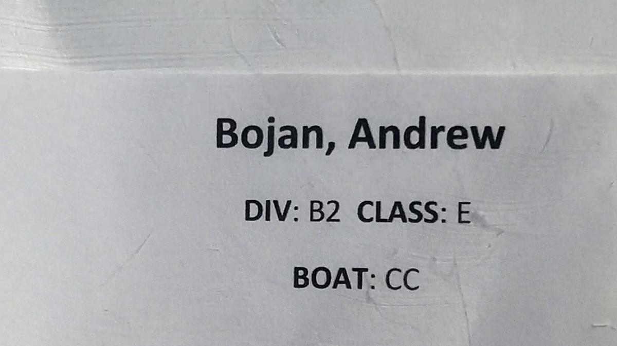 Andrew Bojan B2 Round 1 Pass 2