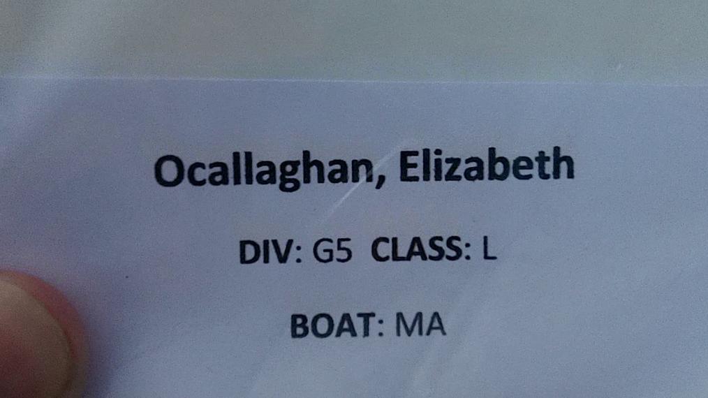 Elizabeth Ocallaghan G5 Round 1 Pass 1