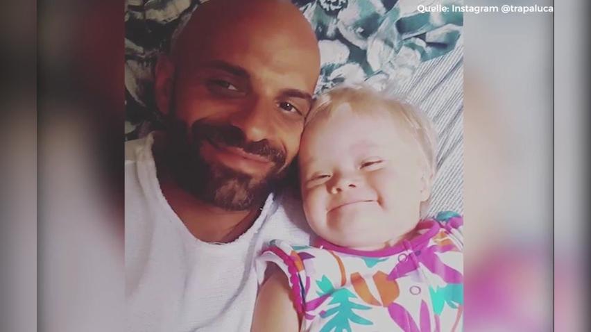 Alleinstehender Vater adoptiert Mädchen mit Down-Syndrom