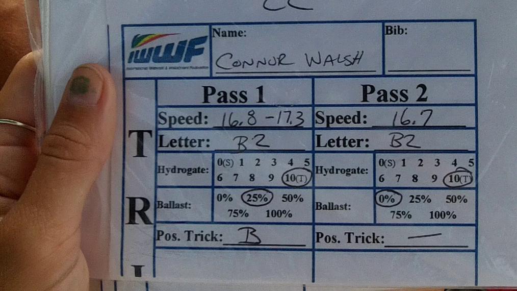 Connor Walsh B4 Round 1 Pass 1