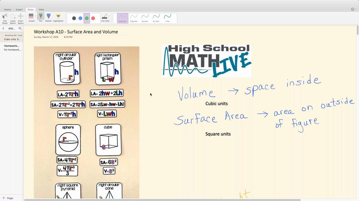 Brush Up Workshop A10 - Surface Area and Volume.mp4