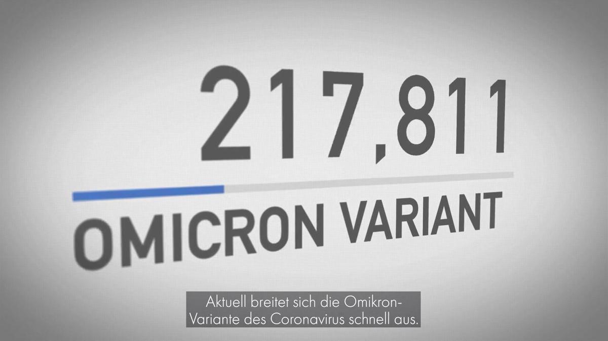 Coronavirus: Omikron- und Delta-Variante im Vergleich (mit Sprecherin)
