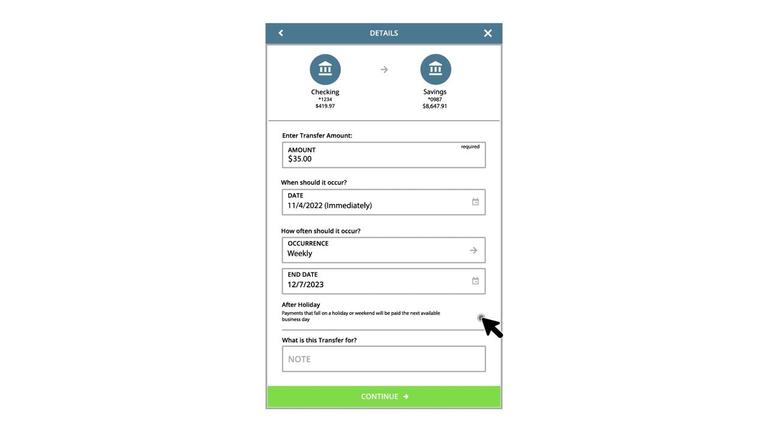 CSIOBB05 - Move Money: Transferring Between Your Accounts