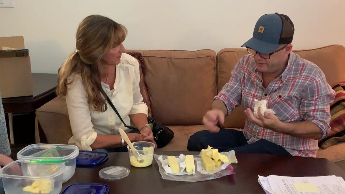 BUTTER BTS PAUL TASTES BUTTER