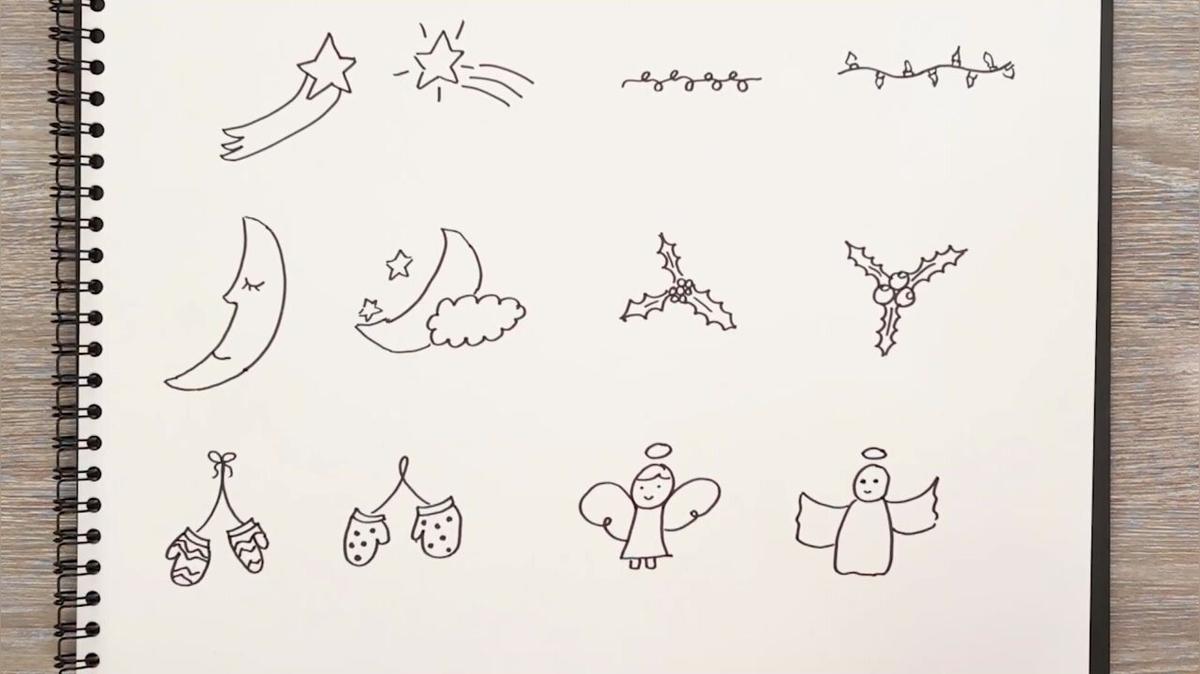 Weihnachten Doodles #3