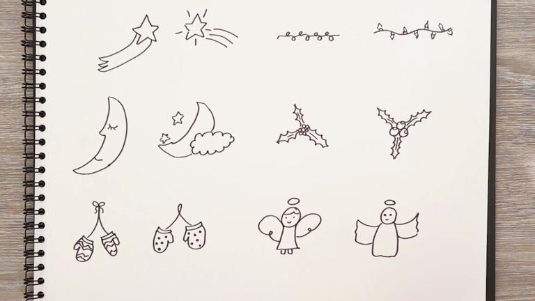 Weihnachten Doodles #3