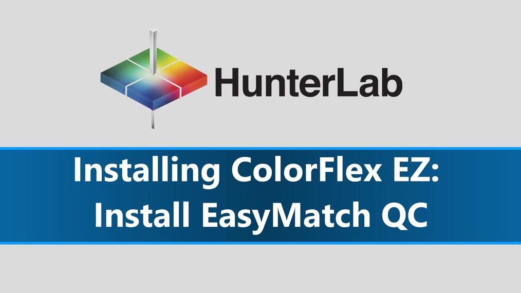 2 ColorFlex EZ Install EasyMatch QC