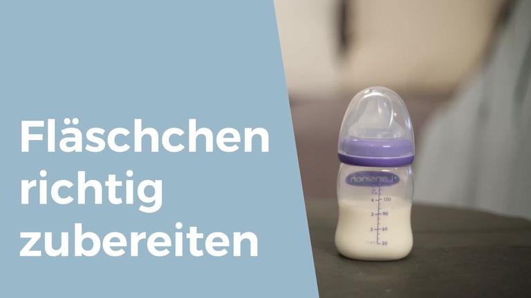 Fläschchen richtig zubereiten