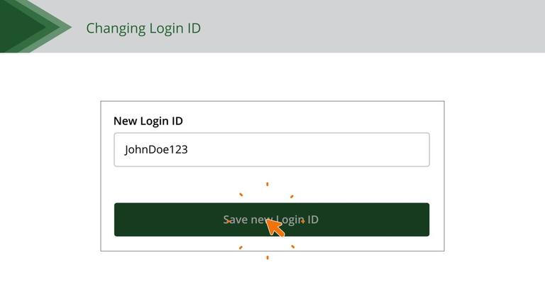 Change Login ID