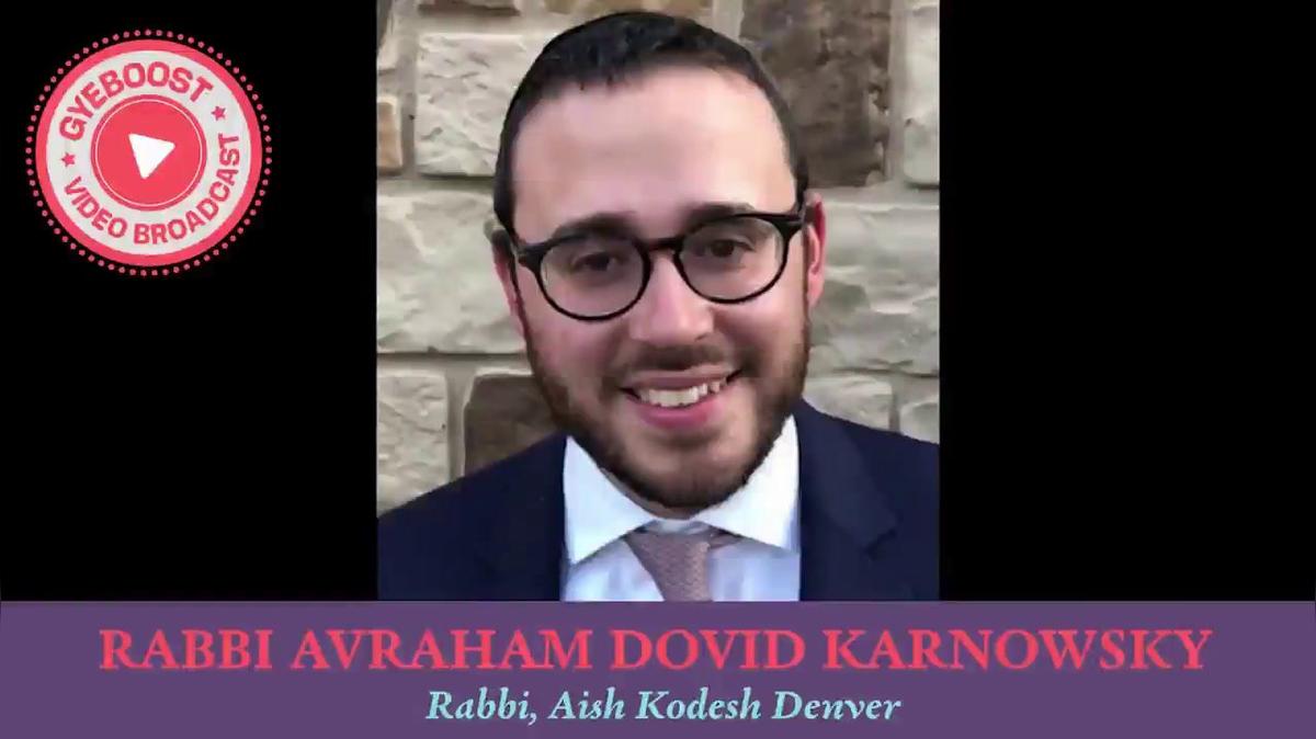 761 - Rabbi Abraham David Karnowsky - Reiniciarse