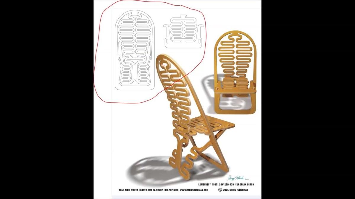 Lumberest plywood chair 1976 digitized the pdf file and cut it