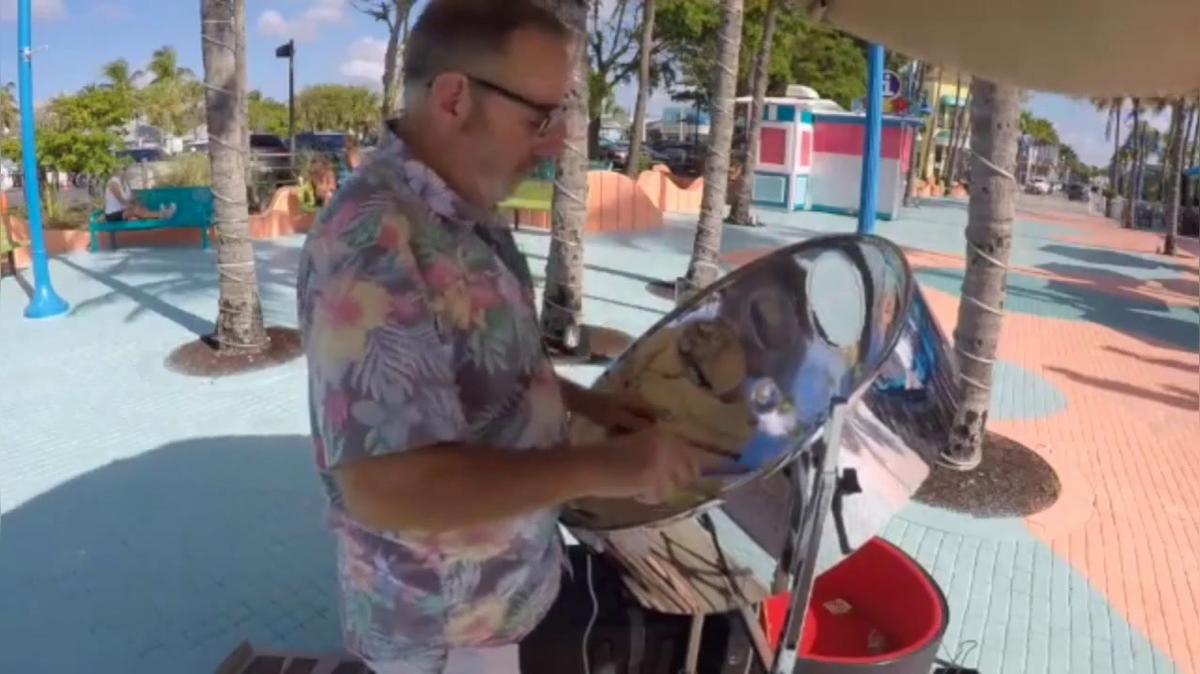 Steel Drummer (T.D.) Fly me to the moon.mp4