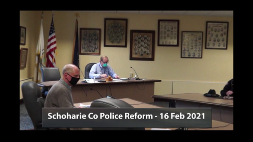 Schoharie Co Police Reform -- 16 Feb 2021