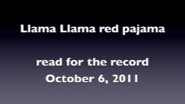 Llama Llama Red Pajama ASL with Keith Wann.mp4