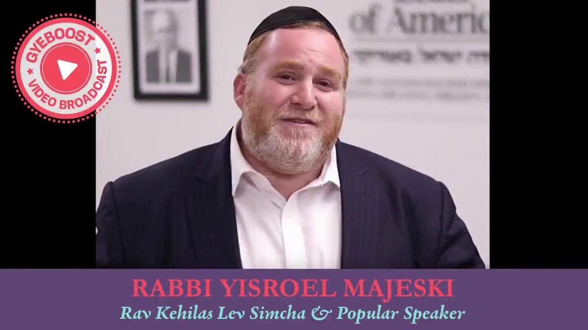 615 - Rabbi Yisrael Majeski - Siete billones de personas y nosotros