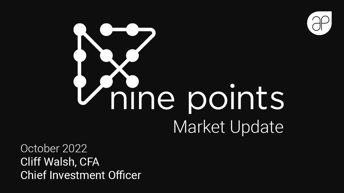 Ninepoints Market Update │ OCT 2022