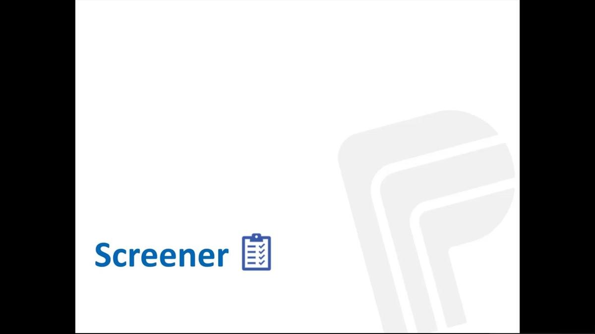 Operations Support Staff New Hire - Role of a Screener