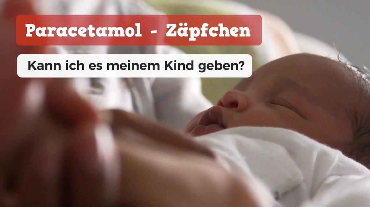 Paracetamol-Zäpfchen: Kann ich meinem Kind geben?