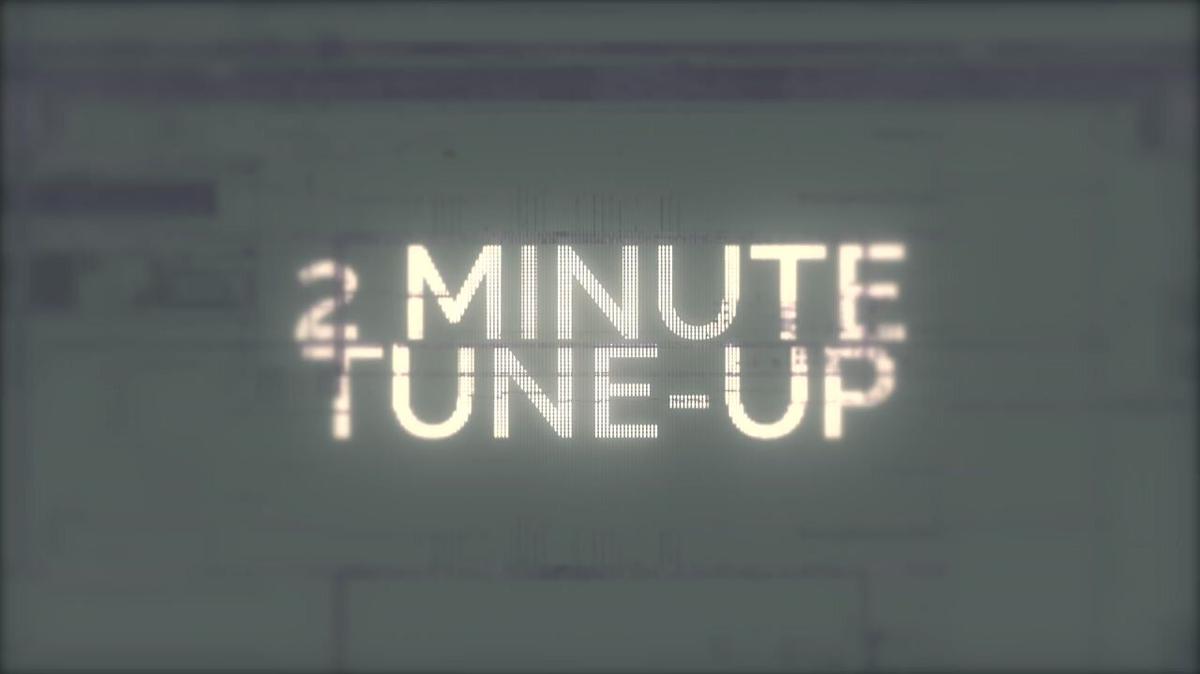 2 Minute Tune-Up: Discipline